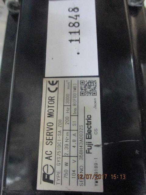 GYS751DC1-SA ZD8 SERVO MOTOR “ FUJI ”
