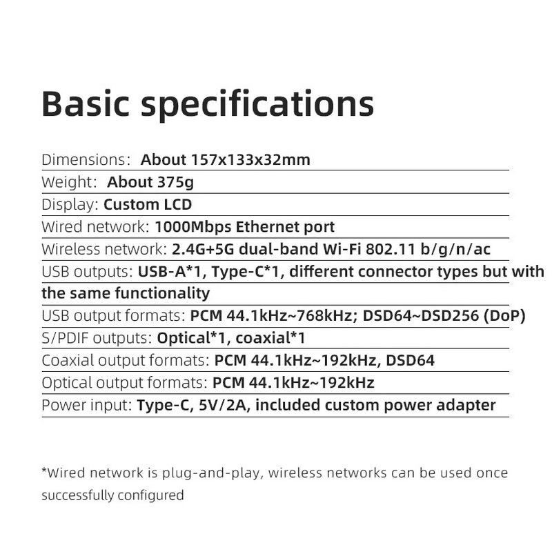 FiiO SR11 เครื่องรับเพลงสตรีมมิ่งแบบ Lossless ประสิทธิภาพสูง รองรับ AirPlay, Roon Ready ประกันศูนย์ไทย
