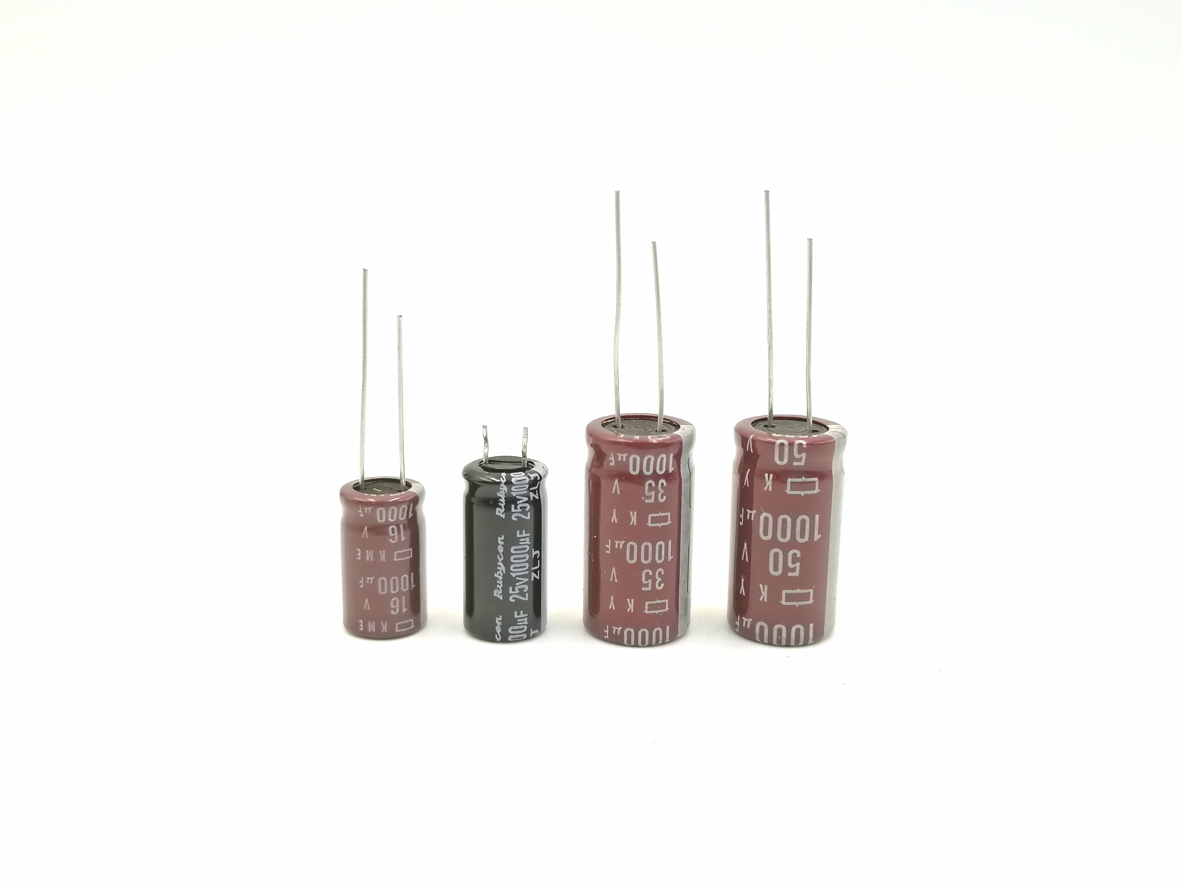C ตัวเก็บประจุ อิเล็กโทรไลท์(แบบมีขั้ว) 1000uF 16v. สำหรับใช้งานทั่วไป งาน DIY สินค้าเกรดดี #K14