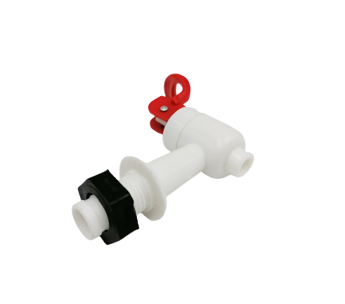 หัวก็อกตู้น้ำดื่ม เกลียวนอก(น้ำร้อน-สีแดง) #2