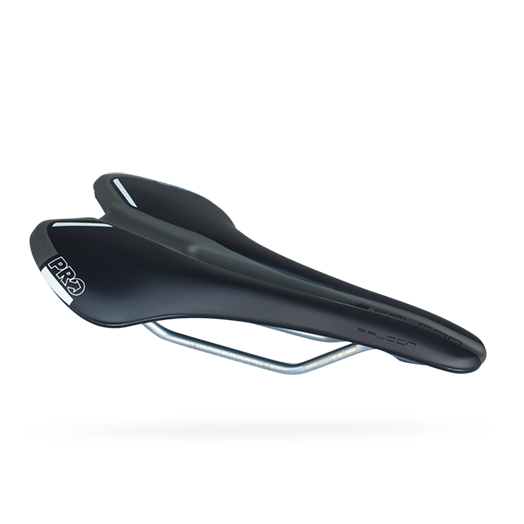 อานนั่ง PRO FALCON CRMO SADDLE , สีดำ, ขนาด 142MM/ 152MM. รางโครโม