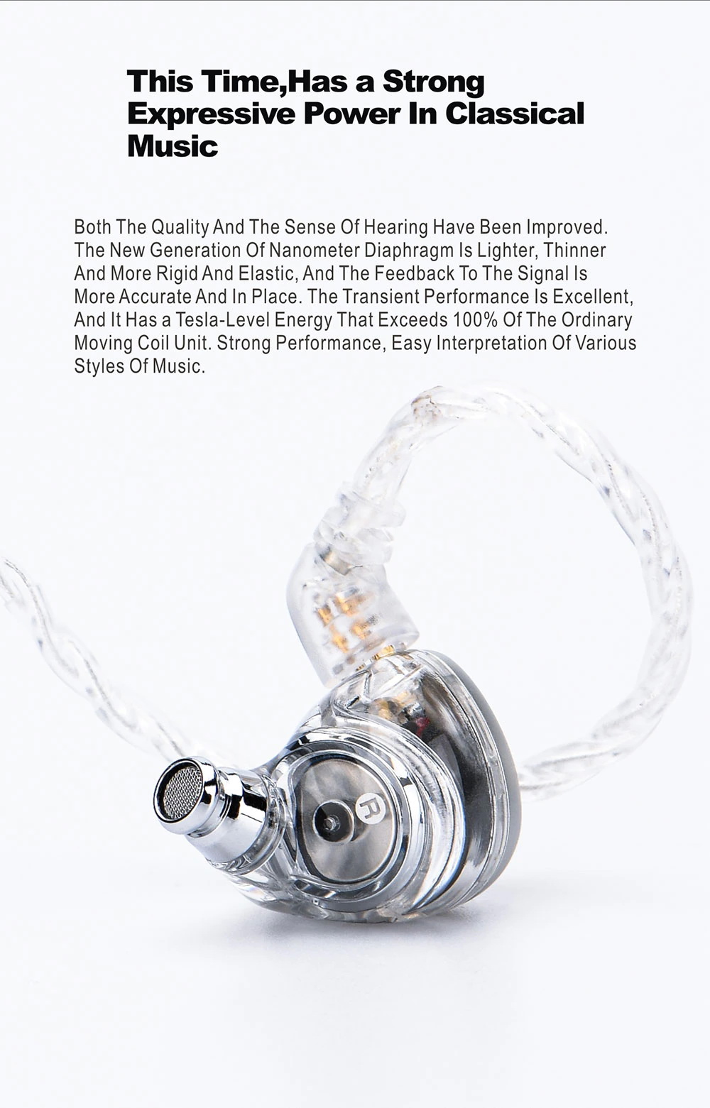 ขาย TFZ MYLOVE 4 หูฟังไดรเวอร์ K60 คุณภาพเสียงระดับมืออาชีพใช้