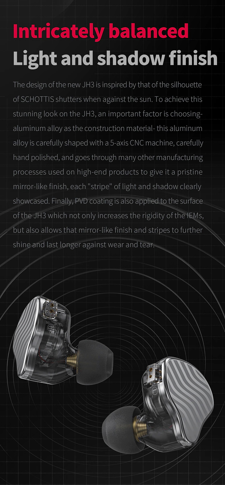 FiiO JH3 หูฟัง 3 ไดรเวอร์ 2BA+1DD รองรับ Hi-Res ประกันศูนย์ไทย