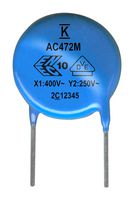 Ceramic Capacitor, 470pF , 760 V, 500 V