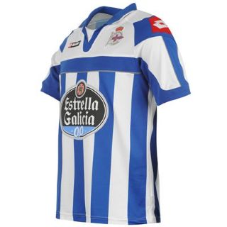 เดปอร์ติโบ ลา คอรุนญ่า (Deportivo La Coruna) เสื้อ Lotto ของแท้ 100% Lotto Deportivo La Coruna Home Shirt 2012 2013 สำหรับสวมใส่ เป็นของฝาก สะสม ที่ระลึก
