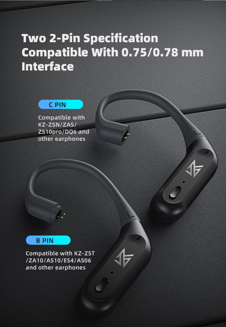 ขาย KZ AZ09 Pro Module Bluetooth 5.2 อัพเกรดหูฟังให้ไร้สาย