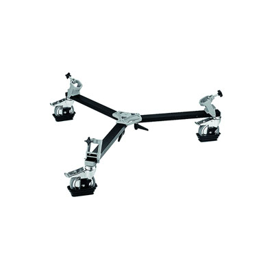 Manfrotto 114 Video/Movie Heavy Dolly ล้อเลื่อนงานวีดีโอ กางออกรัศมีวงกลม 112 ซม. รับน้ำหนักสูงสุด 8 กก. ประกันศูนย์ 5 ปี