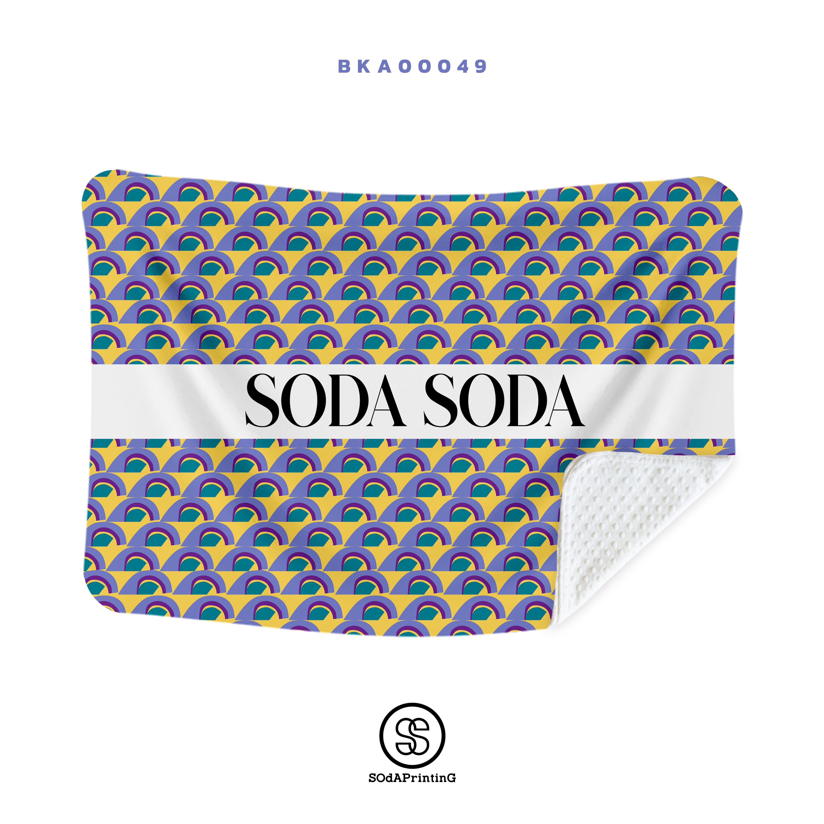 ผ้าห่มอเนกประสงค์ ใส่ชื่อได้ รหัส BKA00049 #SOdAblanket #SodAhome