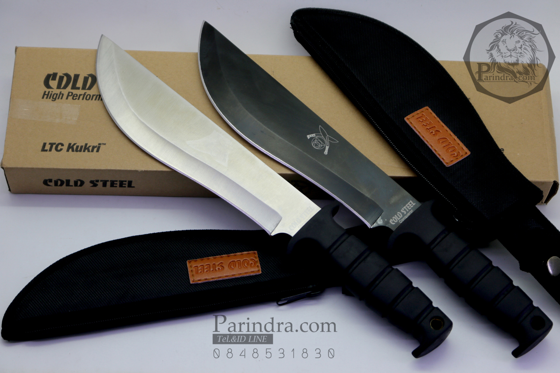 มีดใบตาย COLD STEEL Conqueror LTC Kukri ขนาด 14 นิ้วครึ่ง Full Tang (OEM) A+ ใบมีดสีเงิน