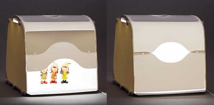 ขาย Photo Light Box รุ่น60 กล่องถ่ายภาพสินค้าแบบมืออาชีพ ฉากหลังขาว LED (ขนาด 608 x 405 x 410mm)