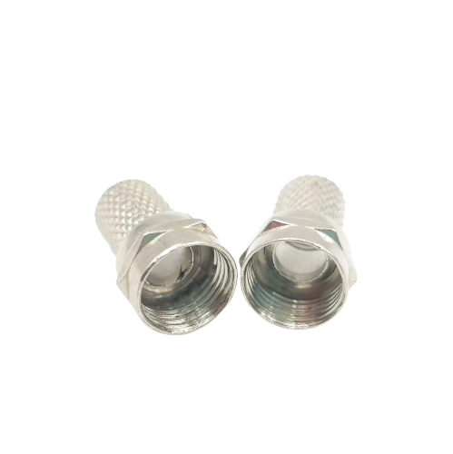 ปลั๊กF RG-6 เกลียวใน (Fไทด์) F-101(แพ็ค2ตัว)