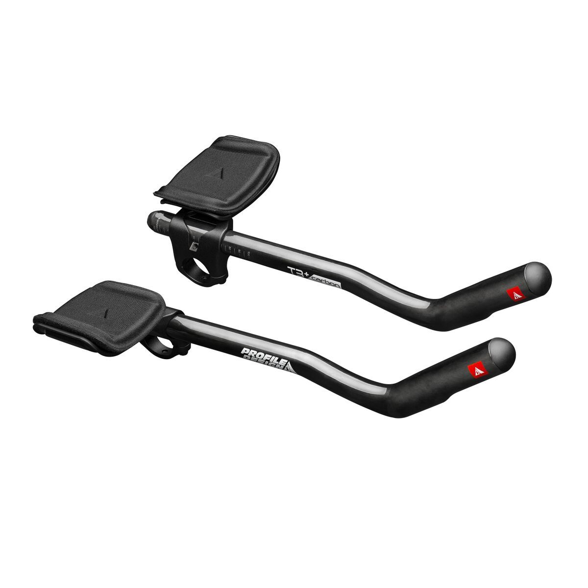 แฮนด์ PROFILE DESIGN T3+ CARBON Triathlon AEROBAR สีดำ (RHCBTM31)