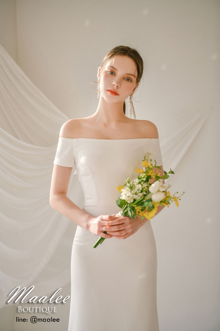 Pro-order ชุดเช่า ชุดแต่งงาน มินิมอล ชุดหมั้น