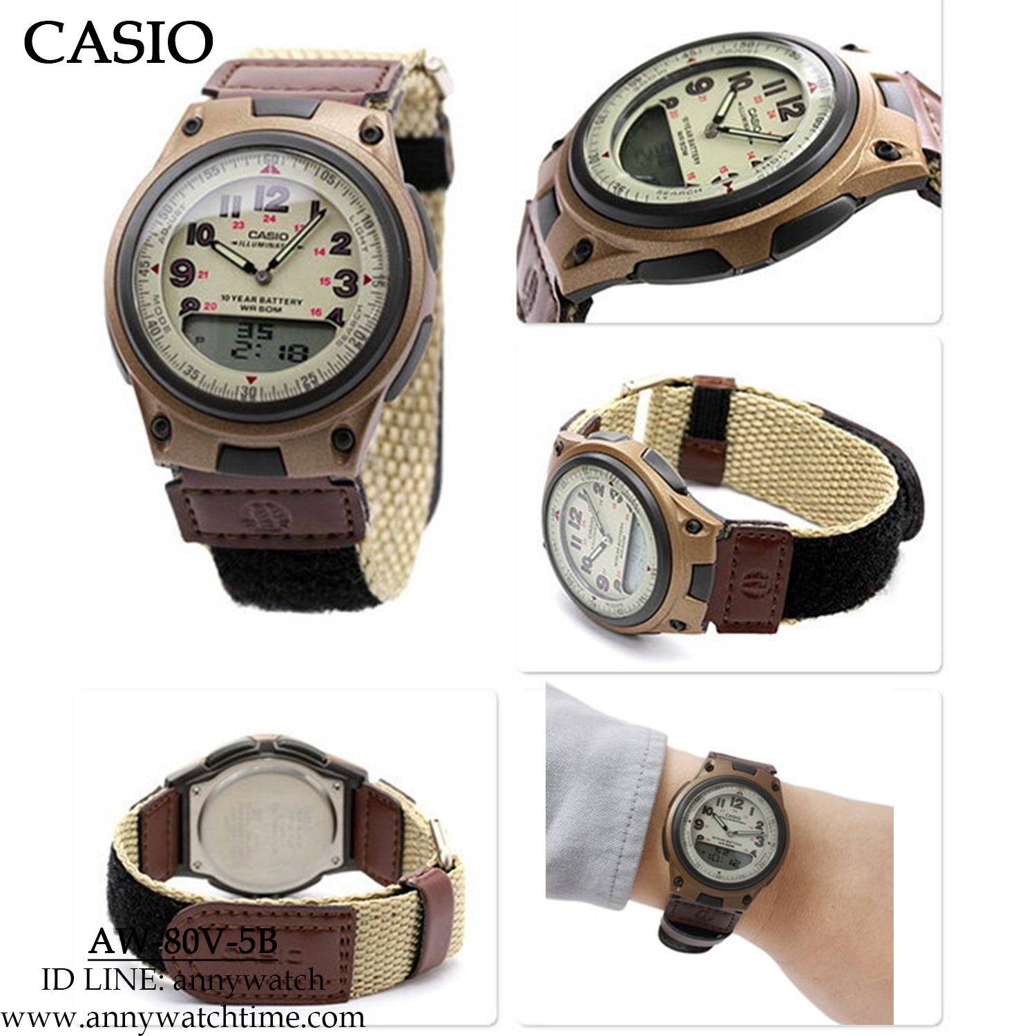 CASIO AW-80V-5B