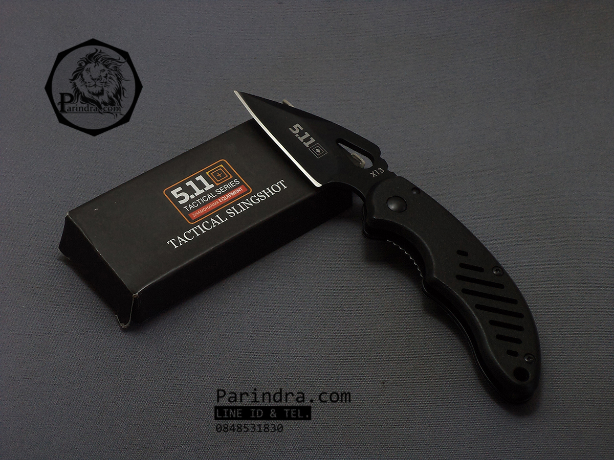 มีดพับ 5.11 Tactical Slingshot รุ่น X13 มีดต่อสู้ระยะประชิด (OEM)