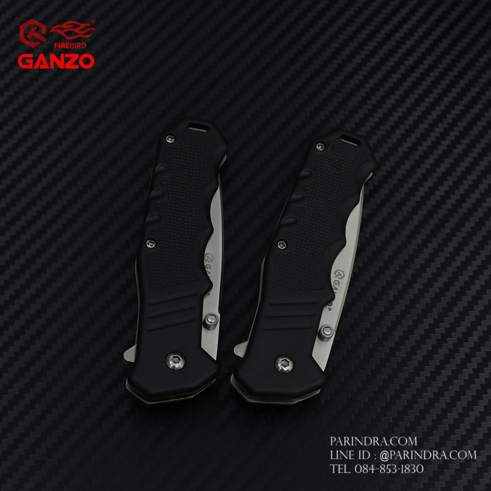 มีดพับ Ganzo กานโซ่ รุ่น Ganzo G616 ด้ามสีดำ ของแท้ 100%