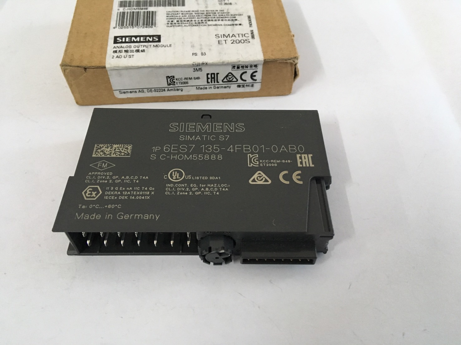 6ES7 135-4FB01-0AB0 PLC " SIEMENS "