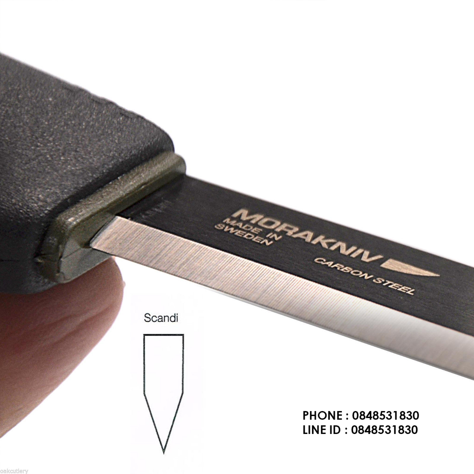 มีดใบตาย Mora Knife Bushcraft Survival รุ่น 11742 สีดำ ของแท้นำเข้าจาก Sweden 100%