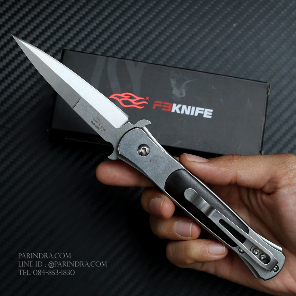 มีดพับ Ganzo กานโซ่ รุ่น G707 ระบบสปริงดีดเปิดมีด ของแท้ 100%