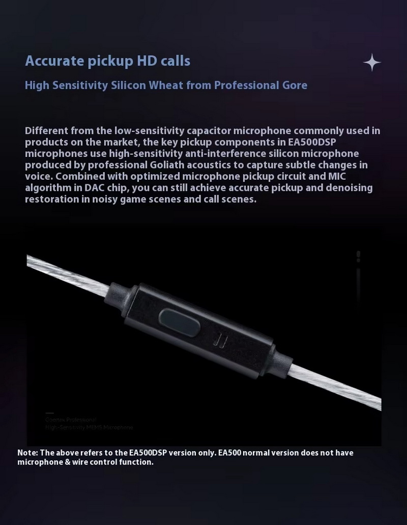 Simgot EA500DSP หูฟัง IEMs มี DAC บอดี้โลหะผสมหล่อ เปลี่ยนท่อเสียงได้ รองรับ Hi-Res ประกันศูนย์ไทย