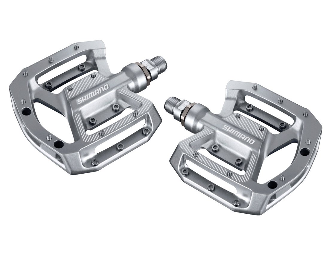 บันได Shimano ZEE, PD-GR500, FLAT,ไม่มีคลีท, ไม่มีทับทิม, สีดำ, มีกล่อง (Malay), EPDGR500S