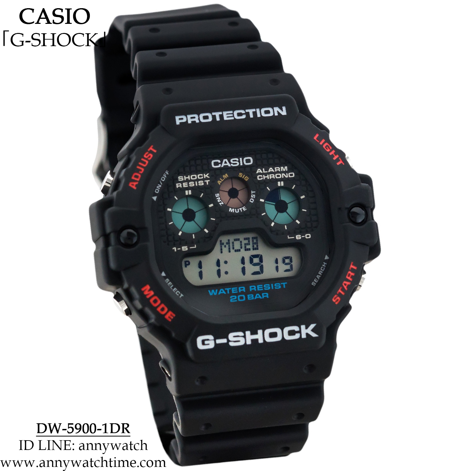 G-SHOCK DW-5900-1DR