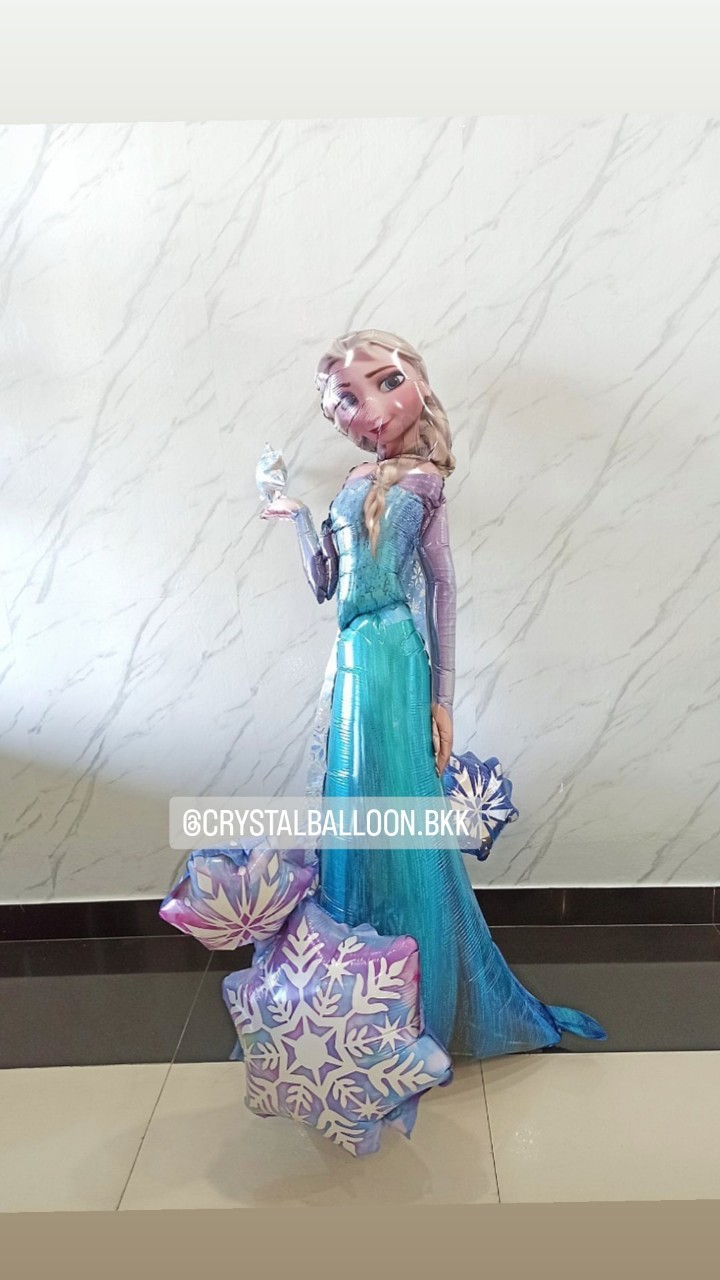 ลูกโป่ง วันเกิดเด็ก ฟอยล์ Frozen Anagram เต็มตัว ขนาด 35"x57" พร้อมตกแต่ง