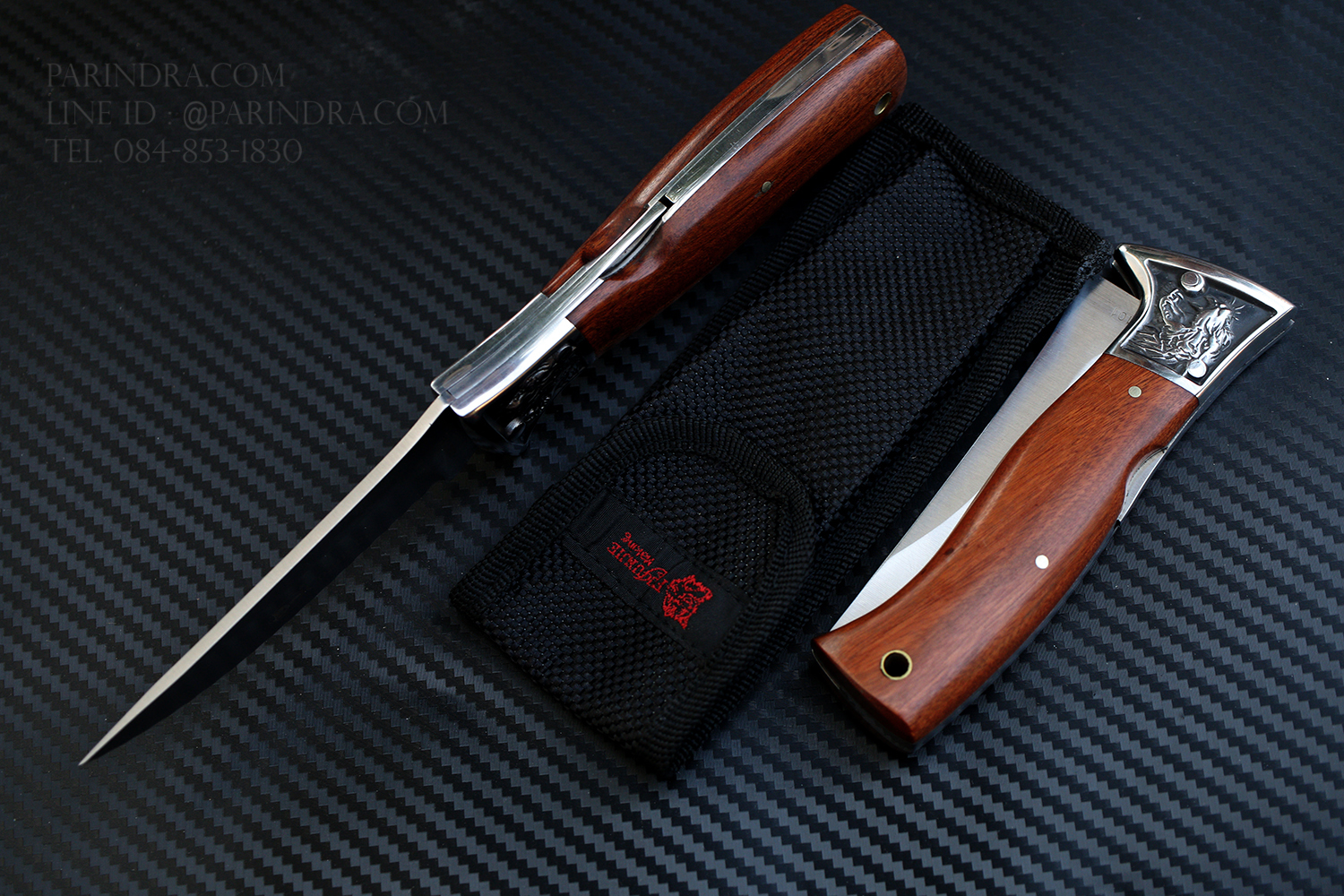 มีดพับ COLUMBIA MC101 รูปทรงสวย ด้ามไม้คลาสสิก