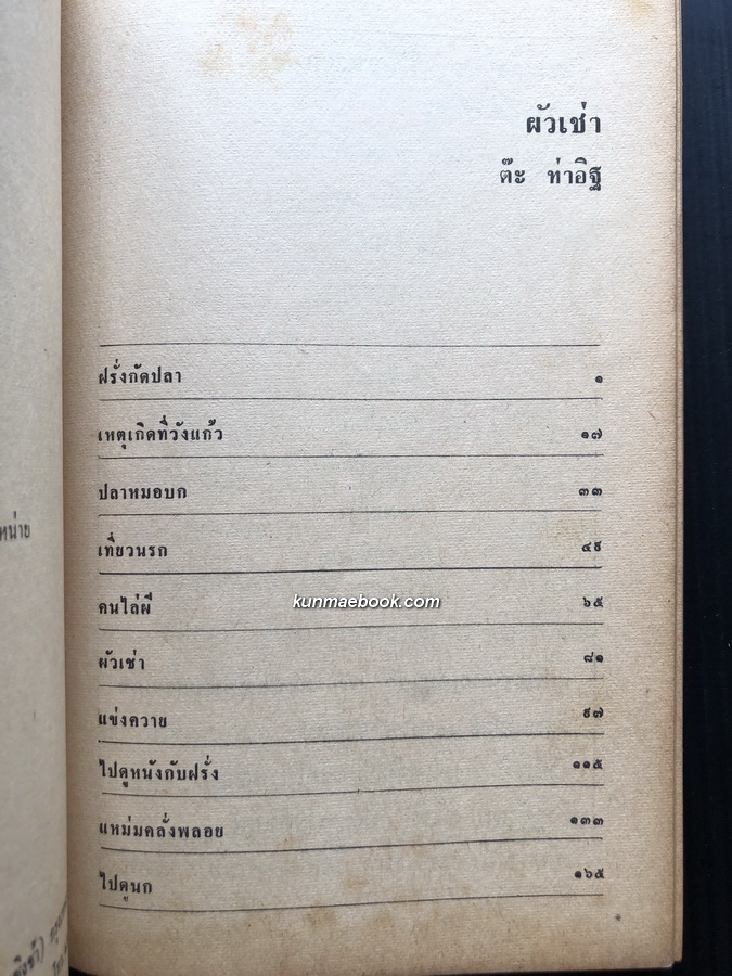 ไก๊ด์บางกอกชุด 4 ผัวเช่า / ต๊ะ ท่าอิฐ