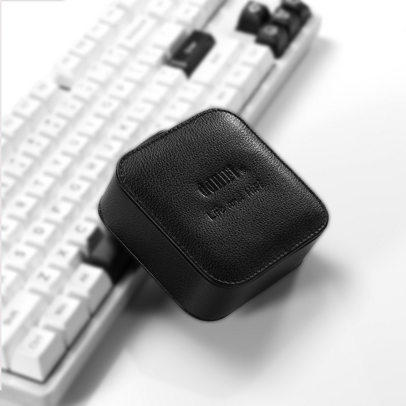 ขาย DD C90 เคสหนัง สำหรับเก็บหูฟัง ขนาดเล็กพกพาง่าย ระบบฝาพับแม่เหล็กสองด้าน