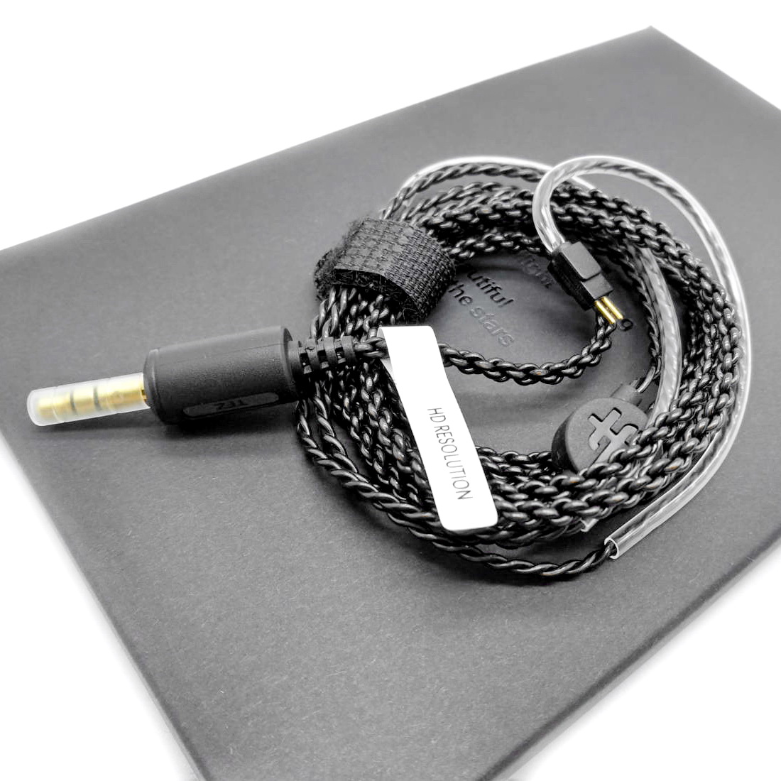 ขาย TFZ สายเปลี่ยนหูฟังชุบเงินถัก เพิ่มคุณภาพเสียง สำหรับหูฟัง TFZ