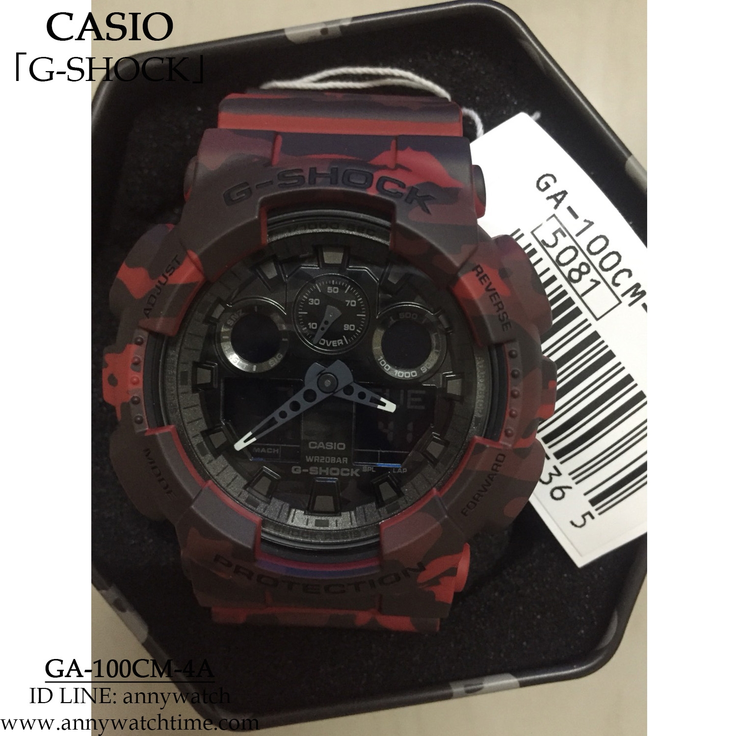 G-SHOCK GA-100CM-4A