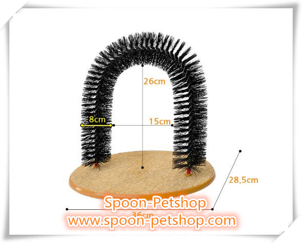 ของเล่นแมว Cat Arch ช่วยลดปริมาณขนร่วง พร้อมที่ซ่อนของเล่นแคทนิป เหมาะสำหรับ ลูกแมว และแมวโต