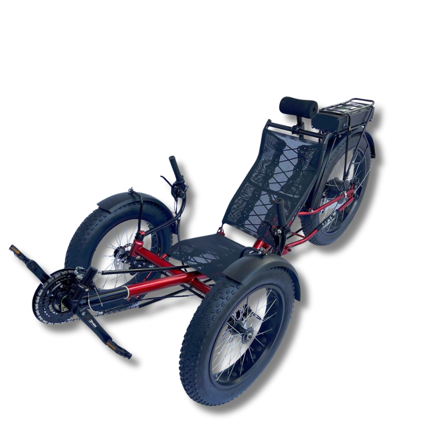 Klein ET03 2025 Electric Recumbent Tricycle – 500W Bafang Motor | 90km Range | 150kg Capacity