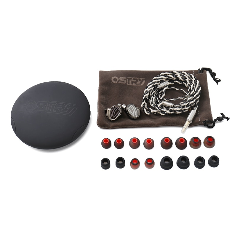 ขาย OSTRY KC07 หูฟัง Hybrid 2ไดร์เวอร์ (BA+DD) ถอดสายได้