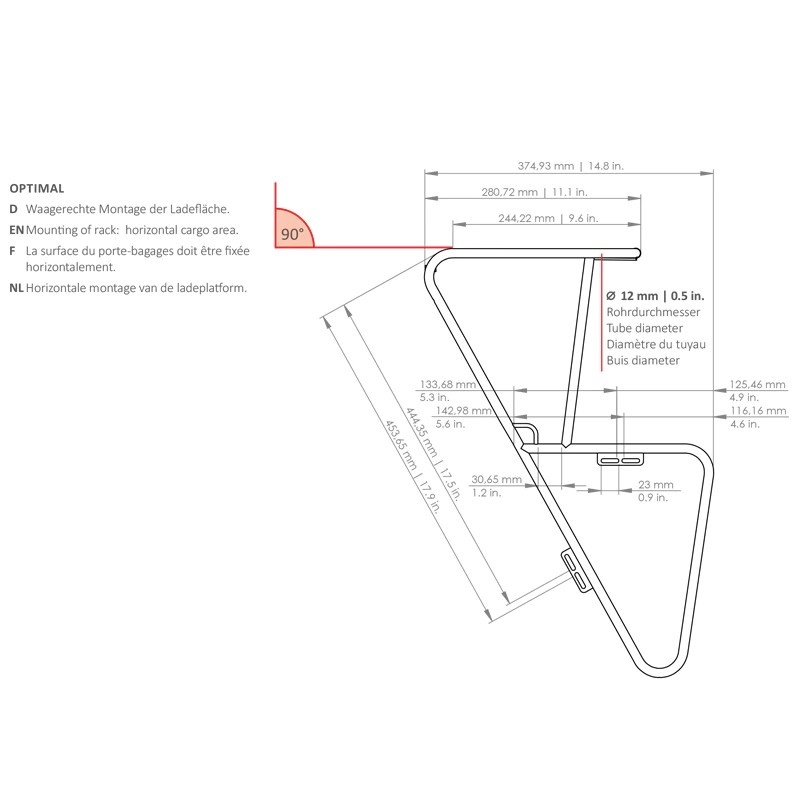 TUBUS Grand Expedition Front ตะแกรงหน้าจักรยานสำหรับล้อ 26" และ 28" จากเยอรมัน – ตอบโจทย์ทุกการเดินทาง
