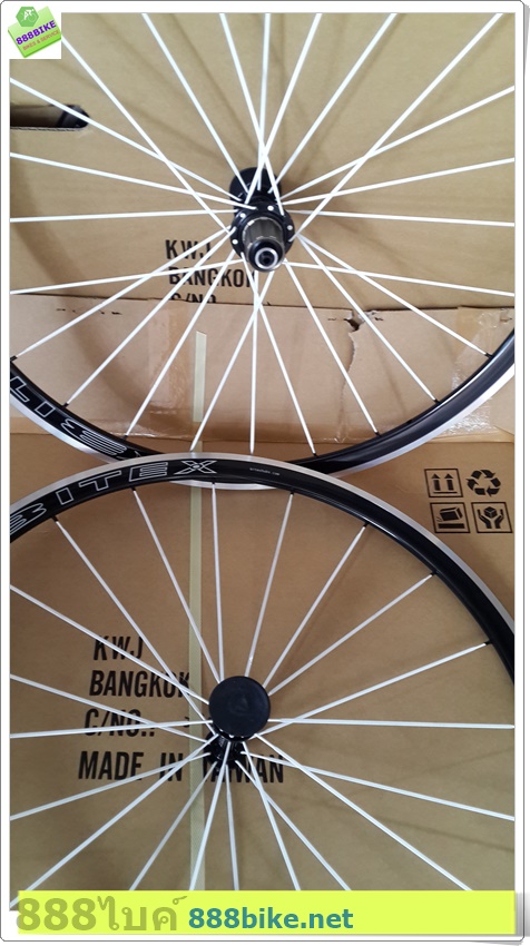 ชุดล้อเสือหมอบ BITEX 700C ALUMINIUM NEW (BEARING) ขอบ 30mm, 20/24H, 2017