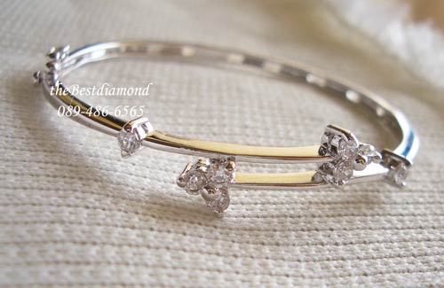 BB027RD+++กำไลเพชร cute style(ดอกจิก)+++กำไลน่ารักๆๆๆ ใส่ติดข้อมือได้ทุกวันไม่เวอร์ แบบน่ารักๆ เพชรไม่เยอะ วัยรุ่น หรือสาวoffice ใส่ได้สบายๆเลยค่ะ