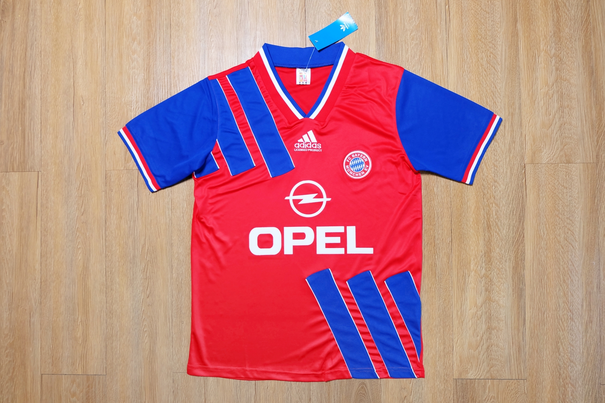 Bayern Munich 1993 Home Retro Jersey เสื้อบอลย้อนยุคบาร์เยิร์นมิวนิค OPEL