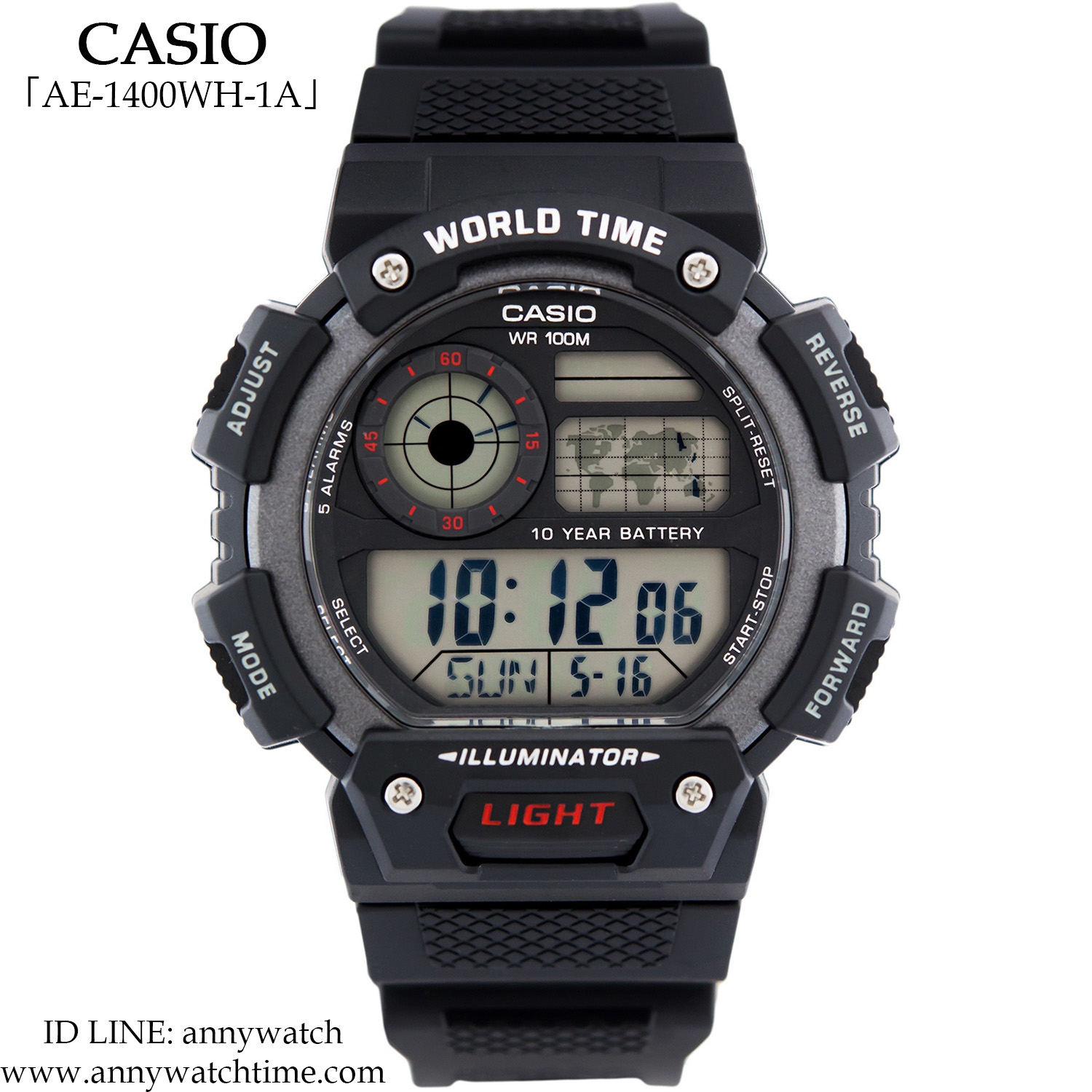CASIO AE-1400WH-1A