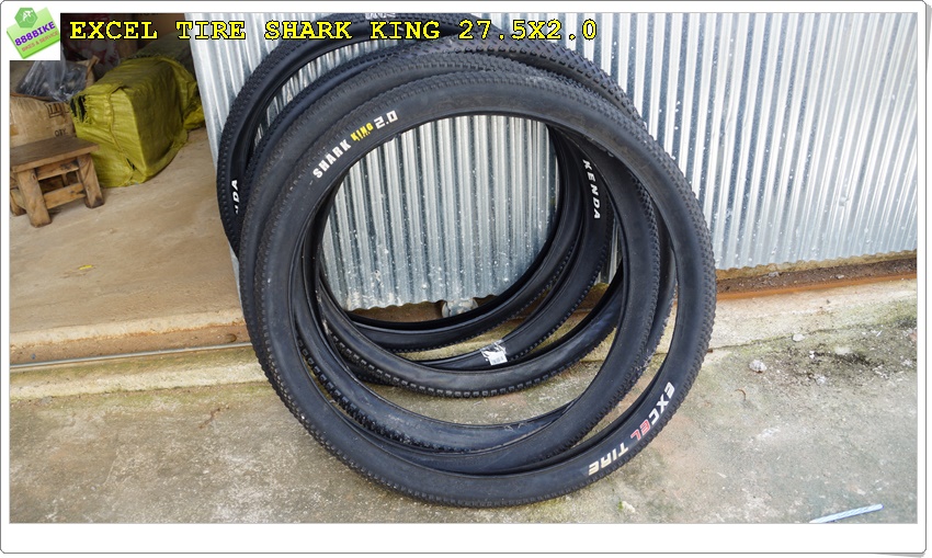 ยางนอกขอบลวด EXCEL "SHAR KING " 27.5X2.0