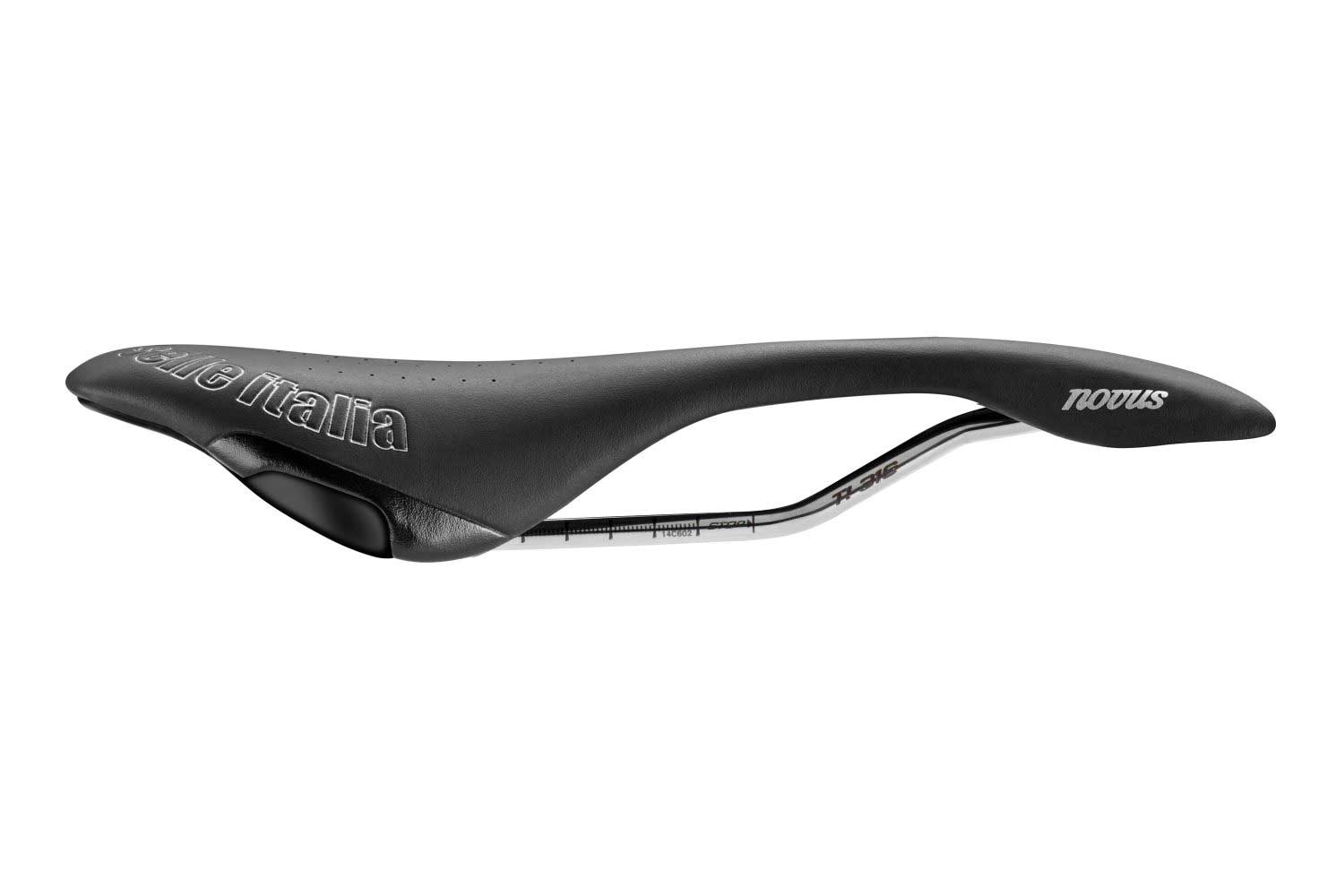 SELLE ITALIA อานนั่ง, NOVUS TM FLOW, ขนาด L, สีดำ (Road/MTB), L2