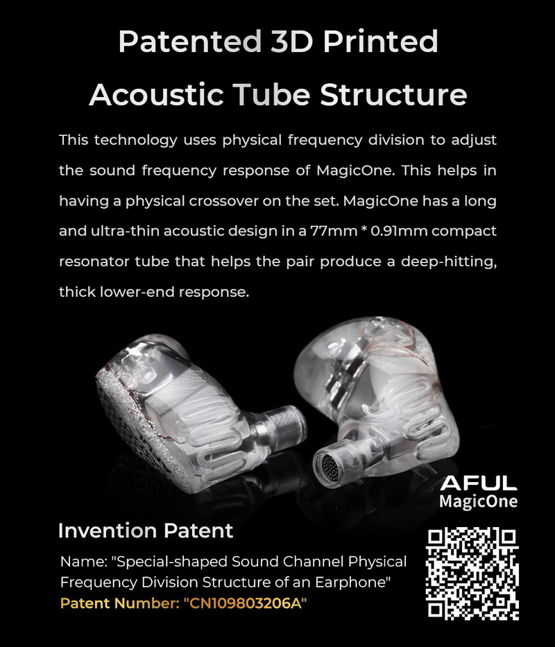 AFUL MagicOne หูฟัง IEMs ไดรเวอร์ Balanced ที่กำหนดเอง ประกันศูนย์ไทย