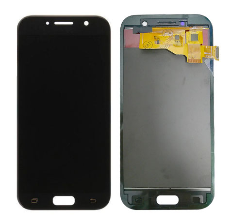 เปลี่ยนหน้าจอ Samsung Galaxy A5 2017 (A520) กระจกหน้าจอแตก ไม่เห็นภาพ จอแท้