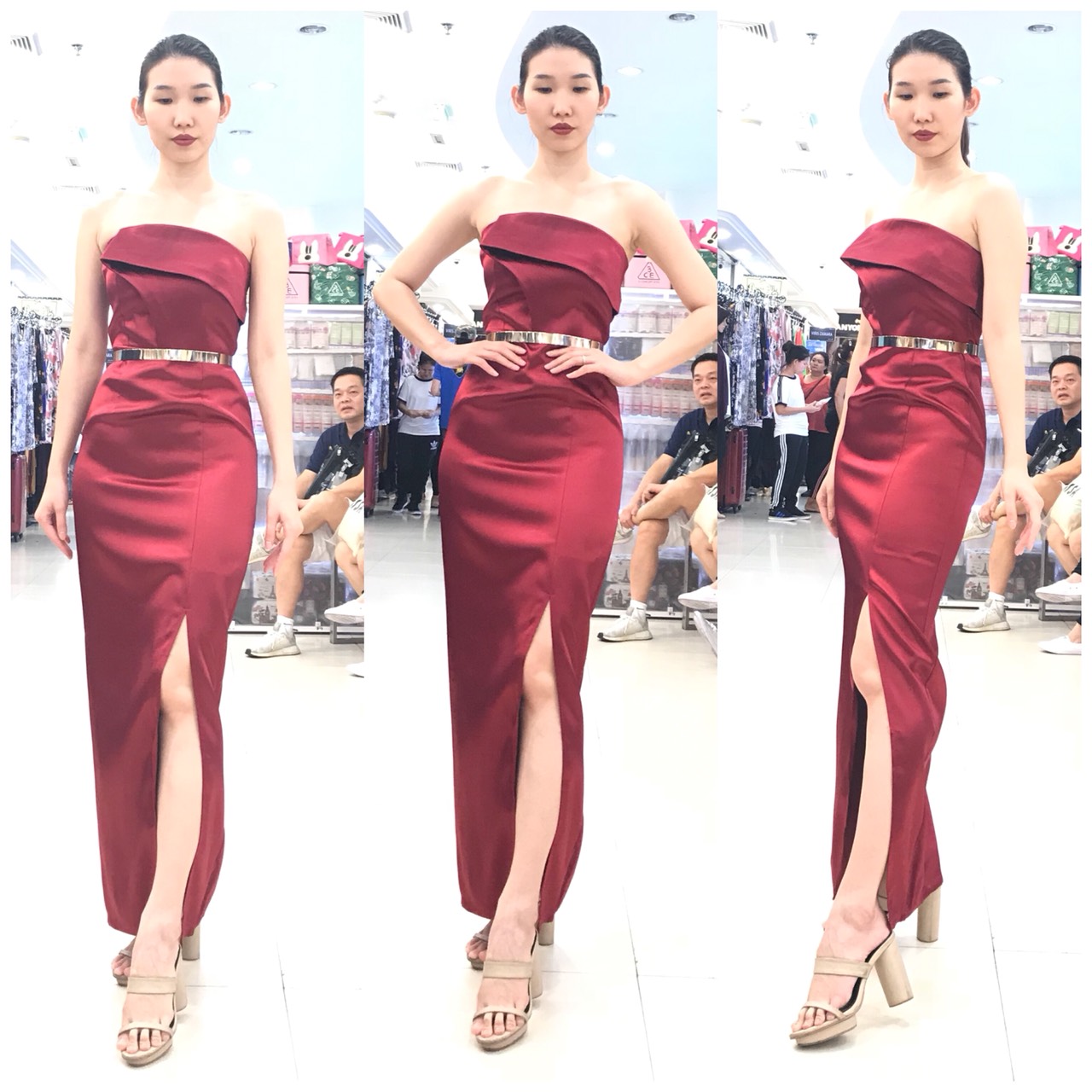 ชุดเพื่อนเจ้าสาว ชุดราตรียาว Lotus - Stylish-Fold