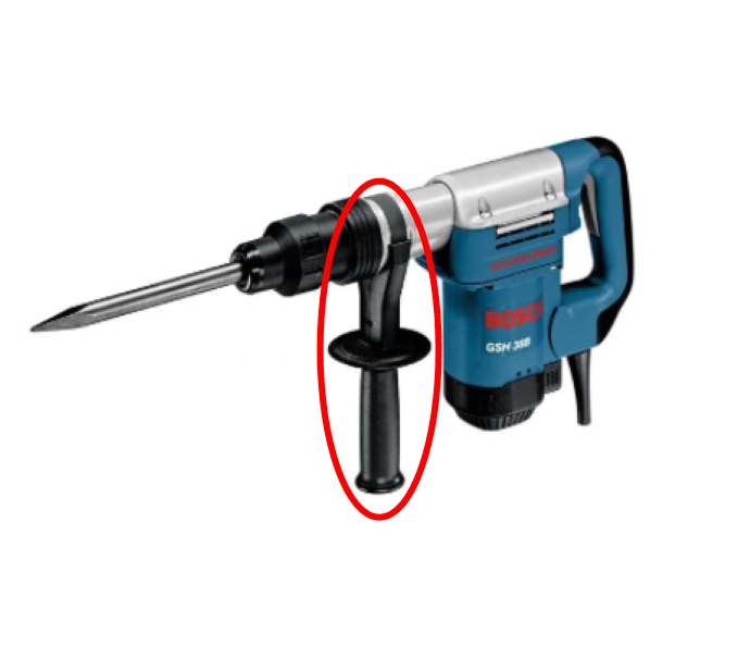 มือจับ สกัดคอนกรีต สว่านโรตารี่ Bosch บอช GSH 388 Pn.1612025055 (แท้-สั่ง)