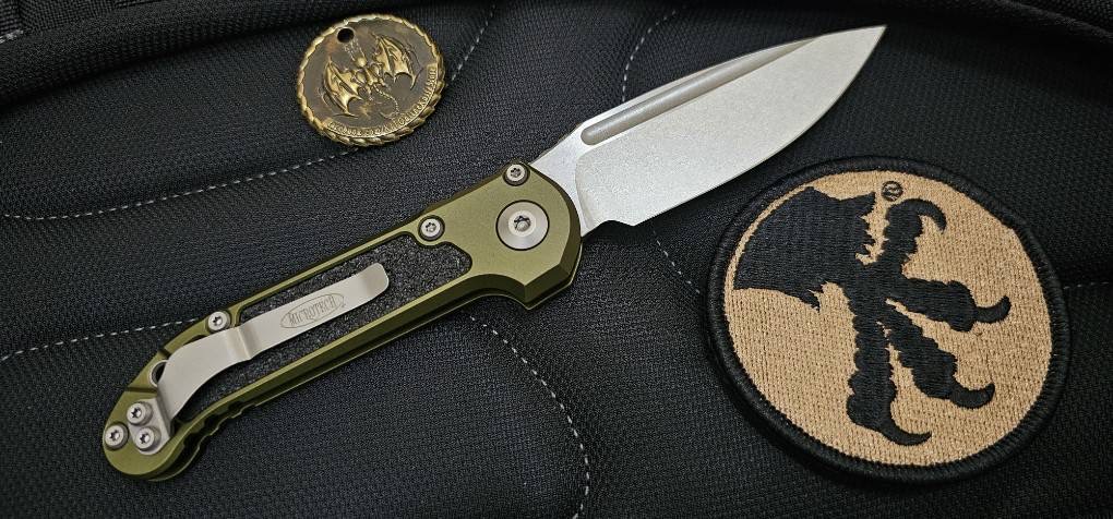 Microtech L.U.D.T.® S/E Gen III OD Green Stonewash Standard