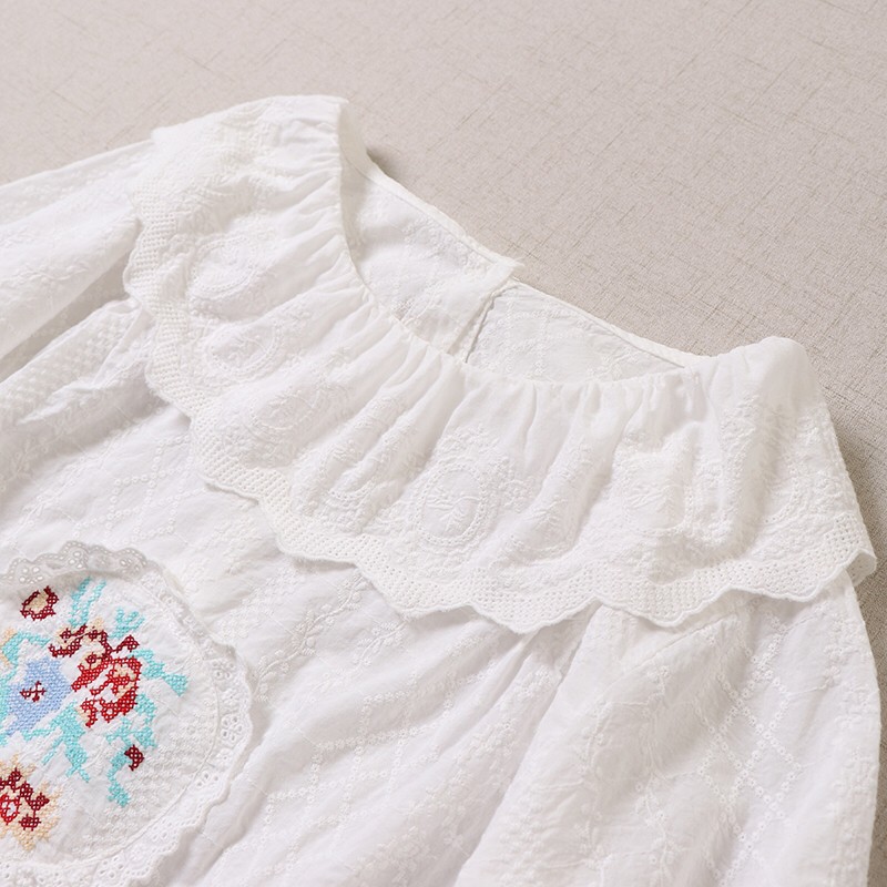 เสื้อผ้าลูกไม้แต่งคอระบาย
