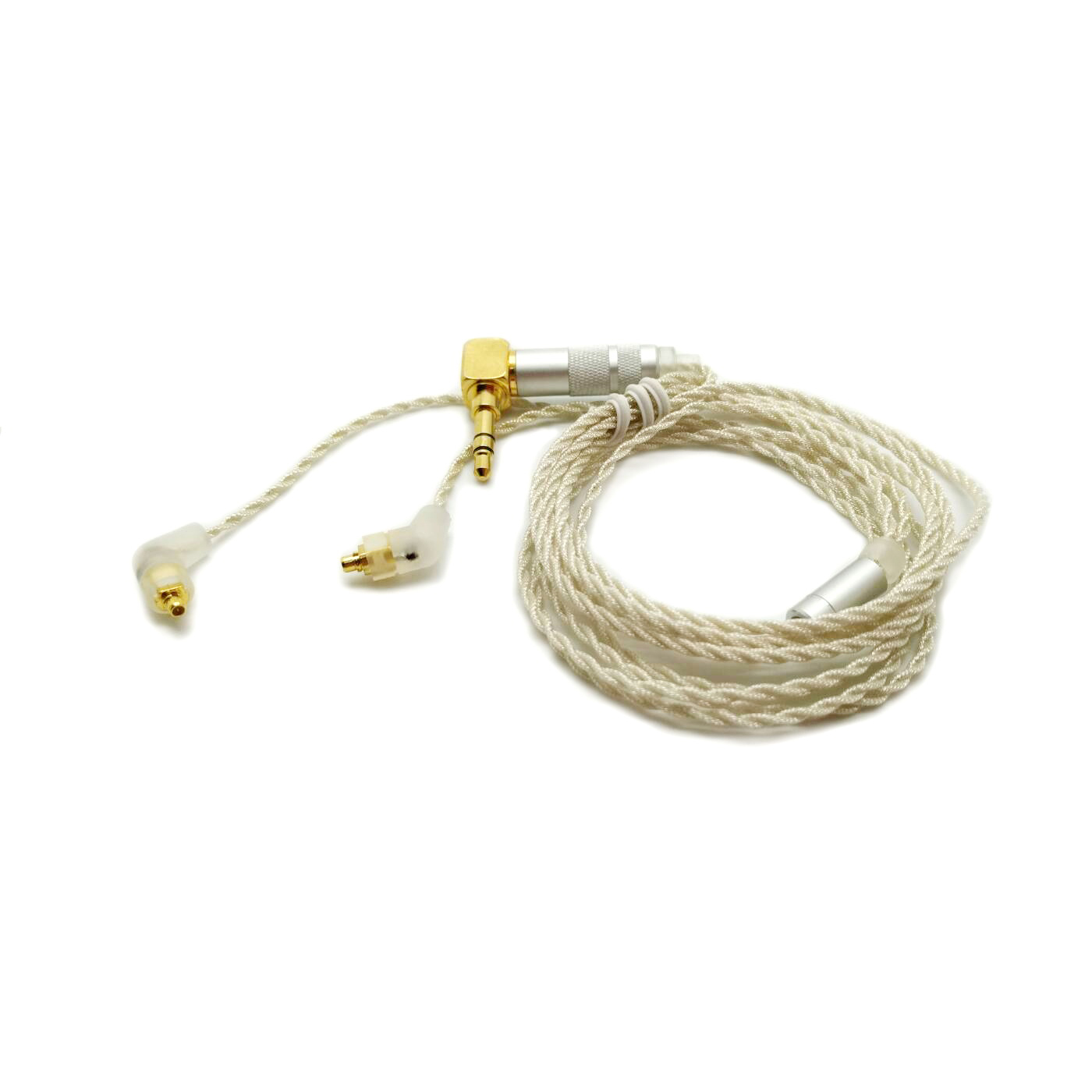 ขาย X-Tips silver fox สาย mmcx ขั้ว shure 0.75mm