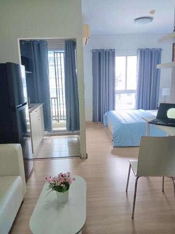 ให้เช่าคอนโด เดอะ คิทท์ ลำลูกกา คลอง 2 ตึก A ห้อง 24 ตรม.เฟอร์ครบ พร้อมอยู่ ใกล้นถไฟฟ้าคูคต